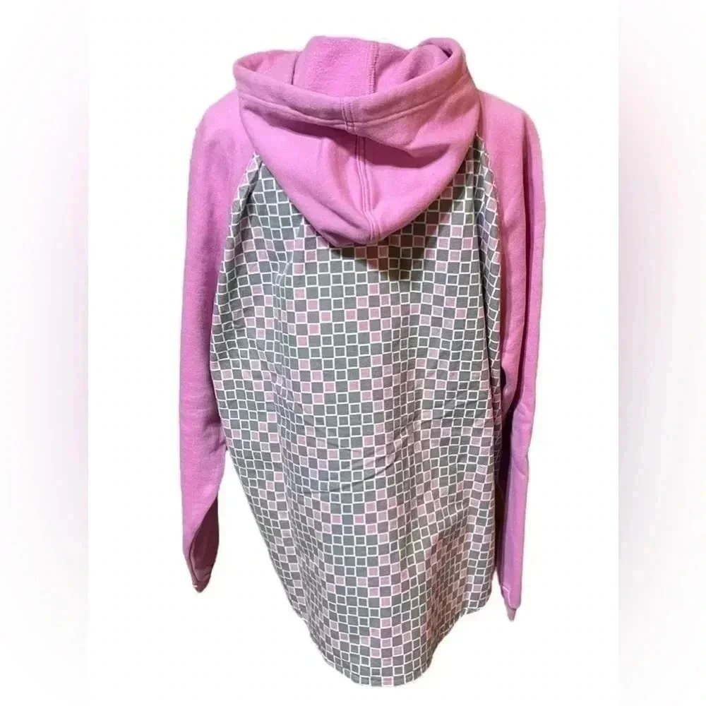 Levi's Skateboarding Hoodie Pink Gray Heavyweight Sweater Mens Size M New
